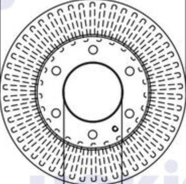 2x Brake Discs Pair Vented Front 302mm 0986479V32 Bosch Set AB311125AB BD2266