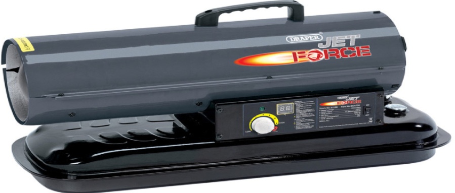 Draper 32286 Jet Force Diesel and Kerosene Space Heater 75000 BTU/22kW