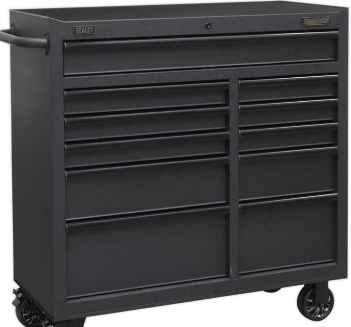 Sealey Rollcab 11 Drawer 1040mm with Soft Close Drawers AP4111BE