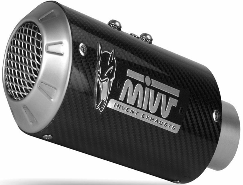 Mivv Approved Exhaust Muffler MK3 Carbon for KAWASAKI Z 900 2017 > 2019