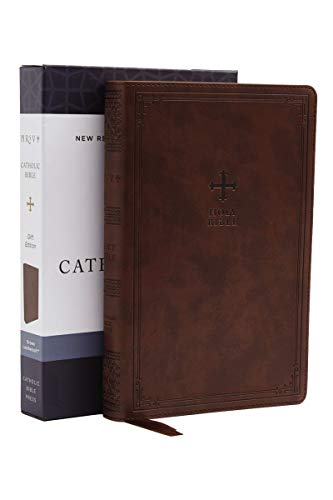 Nrsv Catholic Edition Gift Bible, Brown Leathersoft (Comfort Print, Holy Bible, Complete Catholic Bible, Nrsv Ce) : Holy Bible Catholic Bible Press - Image 5