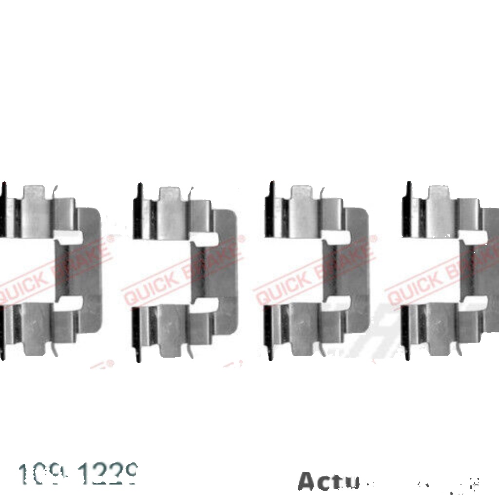 QUICK BRAKE 109-1229 Accessory Kit, disc brake pad for HONDA,TOYOTA