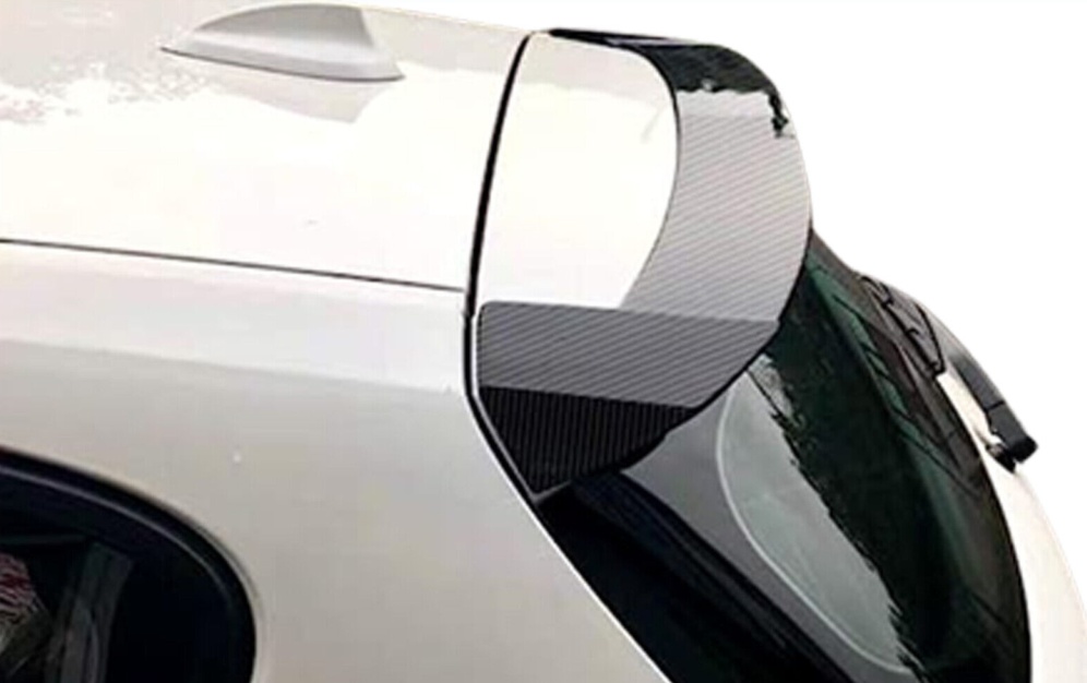 Fits BMW 1 Series F20 F21 Roof Boot Spoiler Carbon Look New