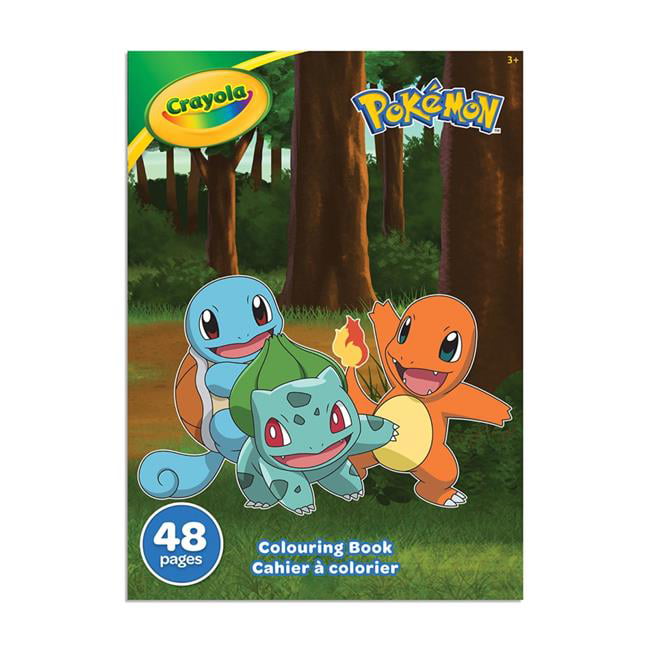 Crayola 30392300 48 Pages Coloring Book - Pokemon