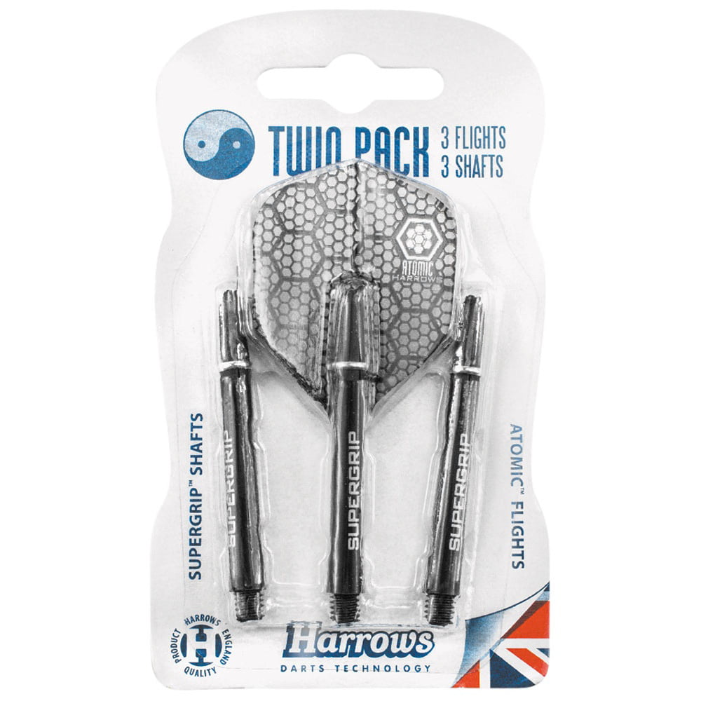 HARROWS Darts Flights - Black