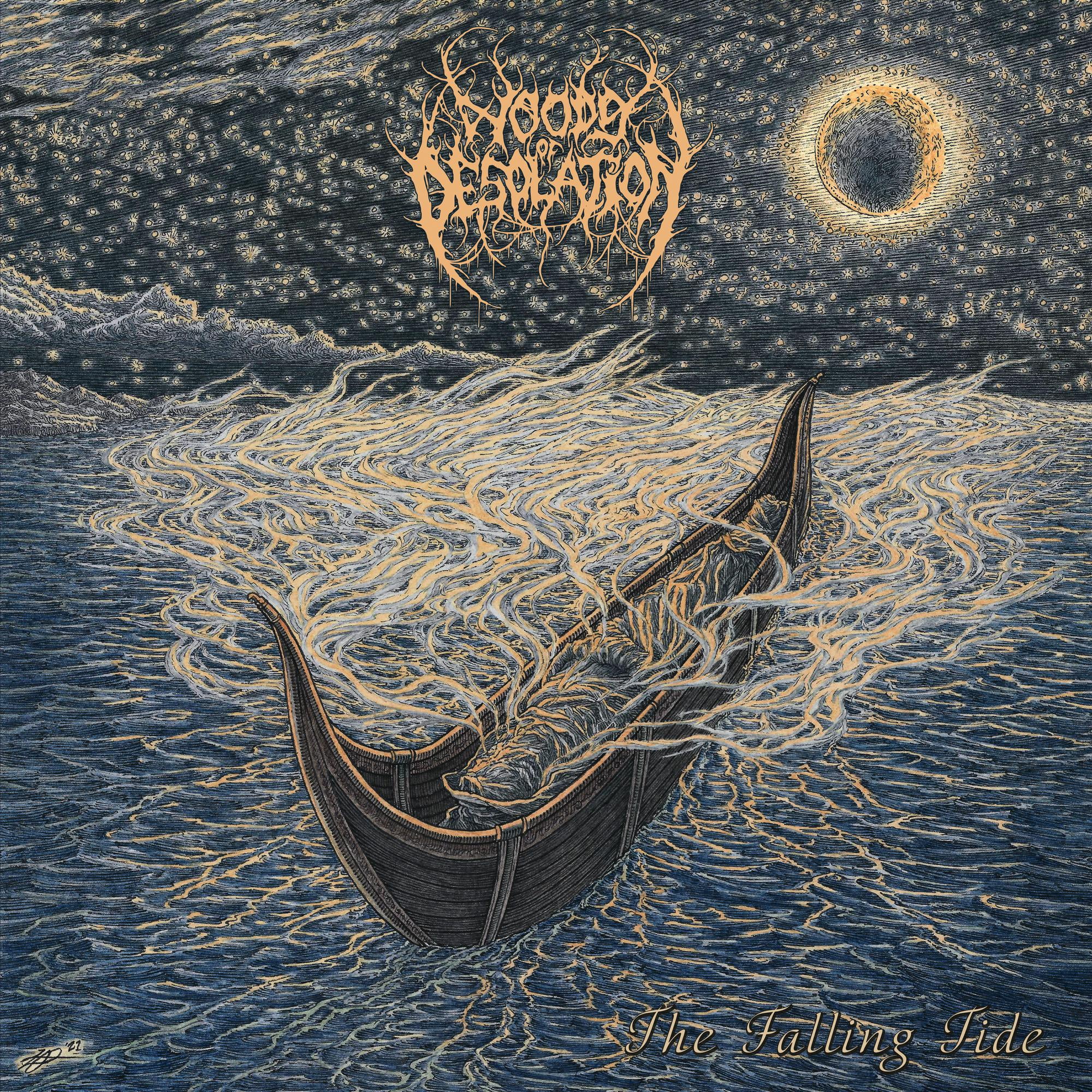Woods of Desolation - The Falling Tide CD Album - Used