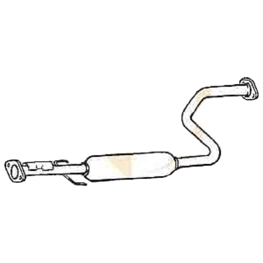 Klarius box with centre pipe fits Rover 45 1.4 1.6 99-05 RR319B