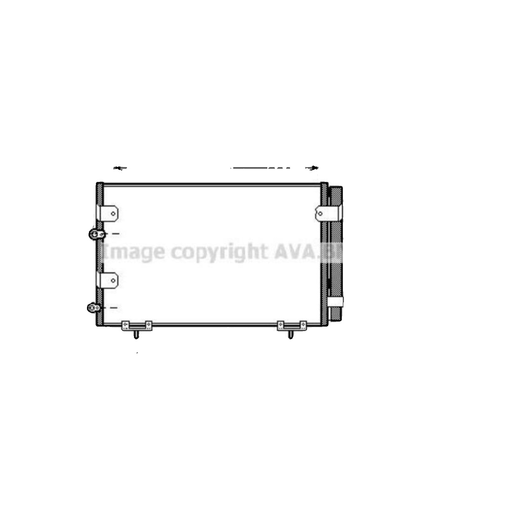 Fits AVA TO5288D AIR CONDITIONING COOLER TOYOTA PREVIA MK II (2000) P ⭐UK Stock⭐