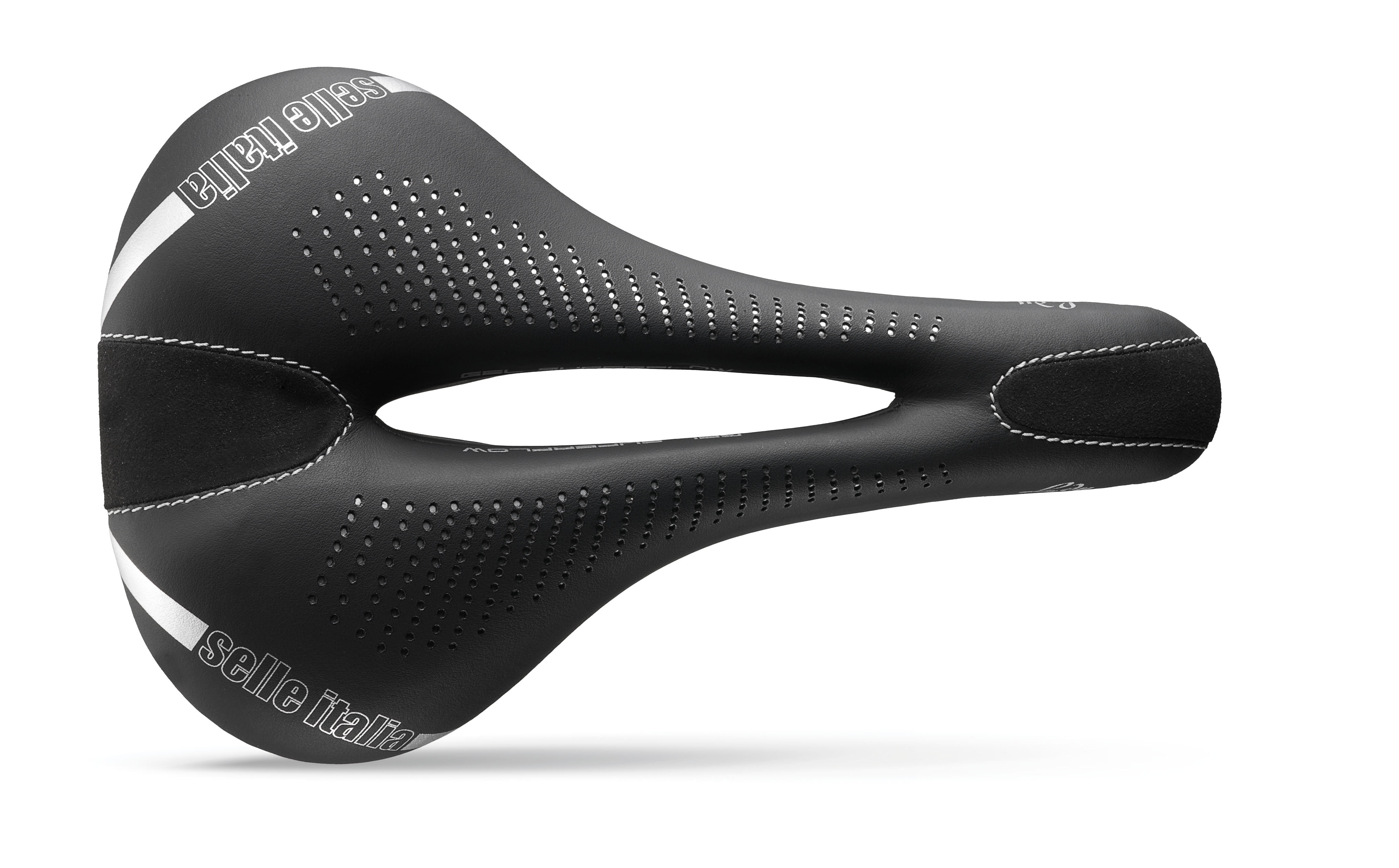 Selle Italia Lady Gel Flow Saddle - Manganese Rail - S2 - Black - RRP £90