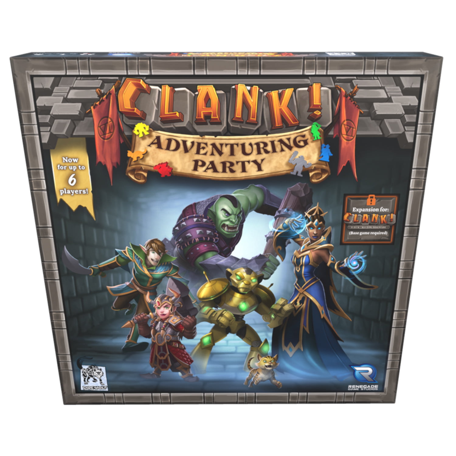 Clank! Deck Building Adventure Board Game: Adventuring Party Expansion