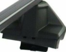 Thule Steel SquareBar Evo Roof Bars for BMW iX I20 21-22 Fixpoints Lockable Pair