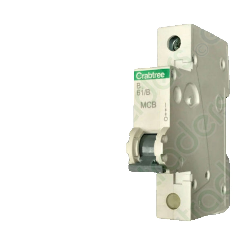 3 x Crabtree 61/B10 10 amp Miniature Circuit Breakers MCB Starbreaker 6kA Type B