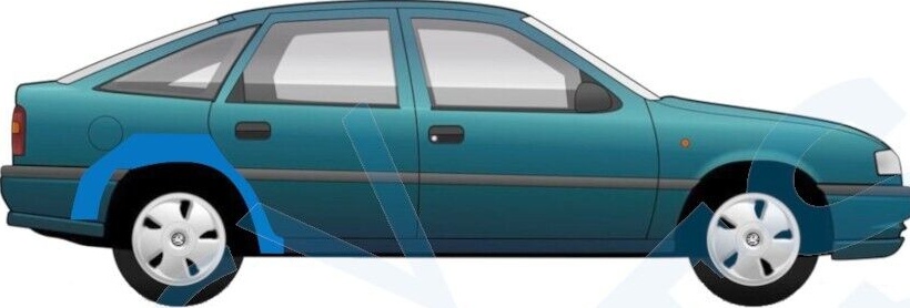 OPEL VECTRA VAUXHALL CAVALIER 1988-1995 REAR WHEEL ARCH / PAIR