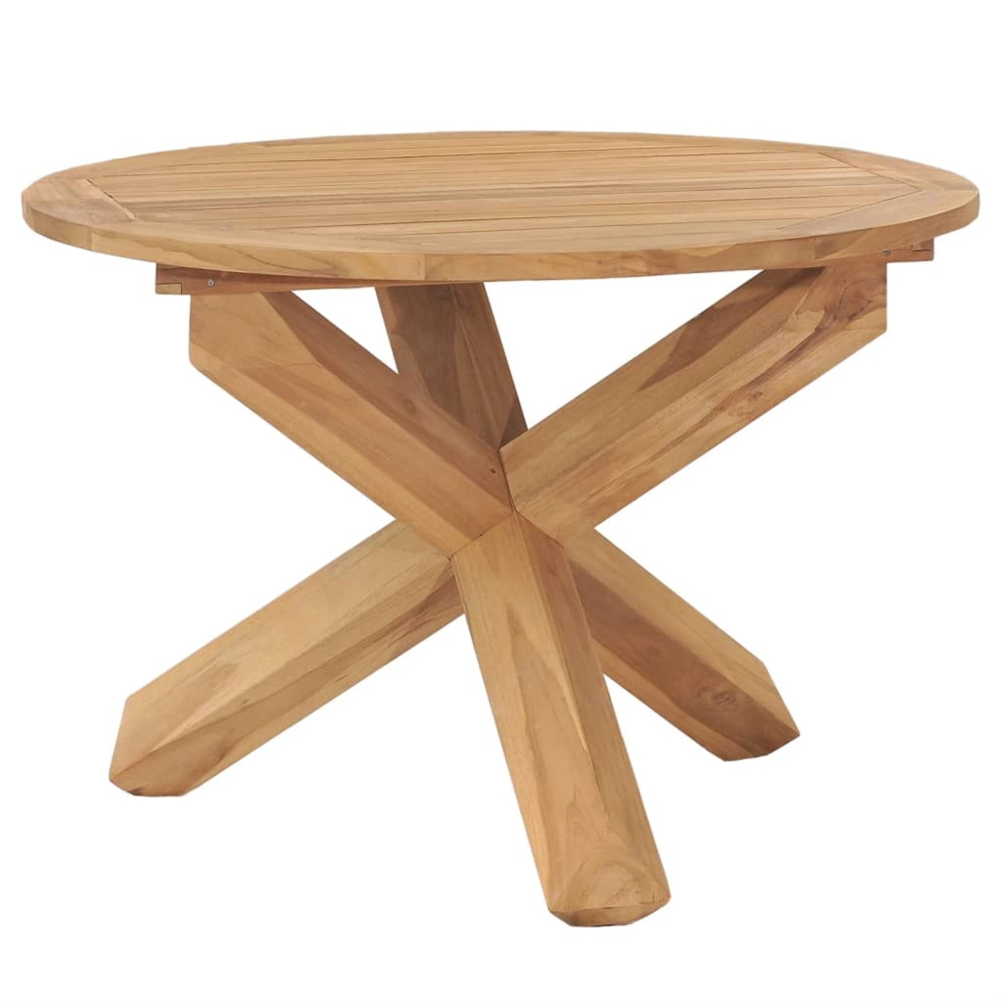 Vidaxl Solid Teak Wood Garden Dining Table Outdoor Furniture Dinner Table