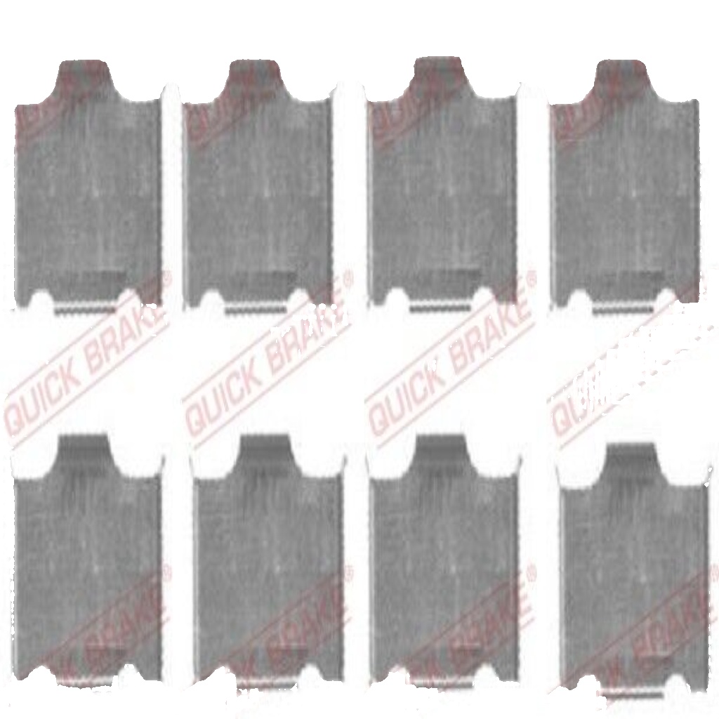 Front QUICK BRAKE 109-1718 Accessory Kit, disc brake pad for KIA