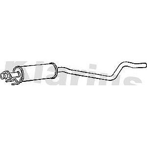 Klarius box with centre pipe fits Vauxhall astra 1.4-2.0 91-00 GM25M