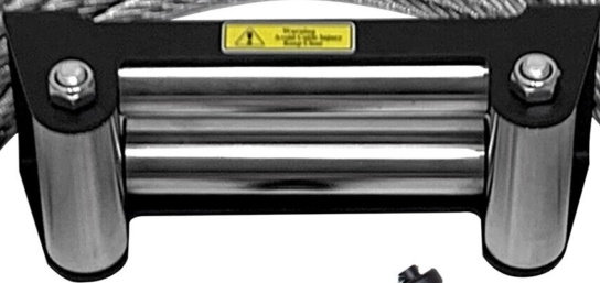 Winchmax Wire Rope 26M X 9.5Mm, Hole Fix. Roller Fairlead. 3/8 Inch Clevis Hook. 5060854570291 - Image 2