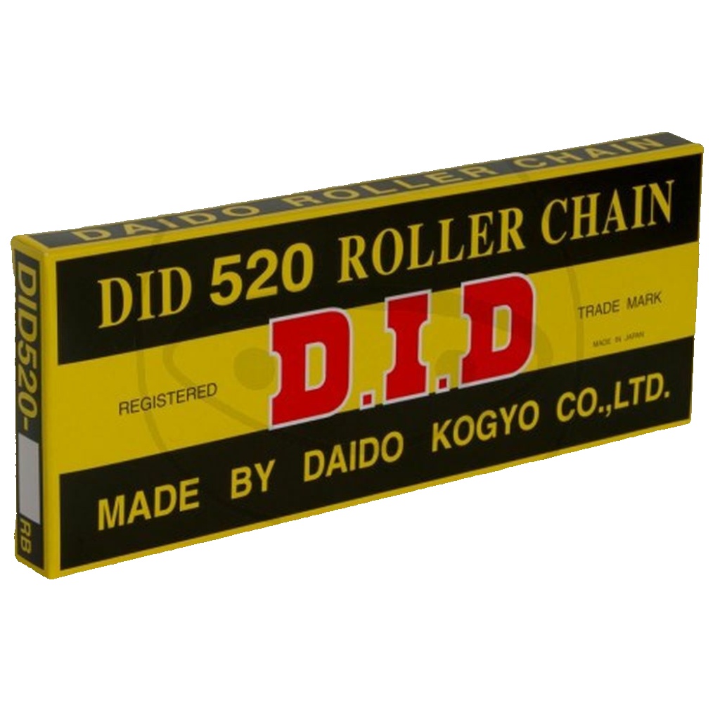 Free Shipping DID 520 Chain With 130 Links Black For Motorcycle Parts