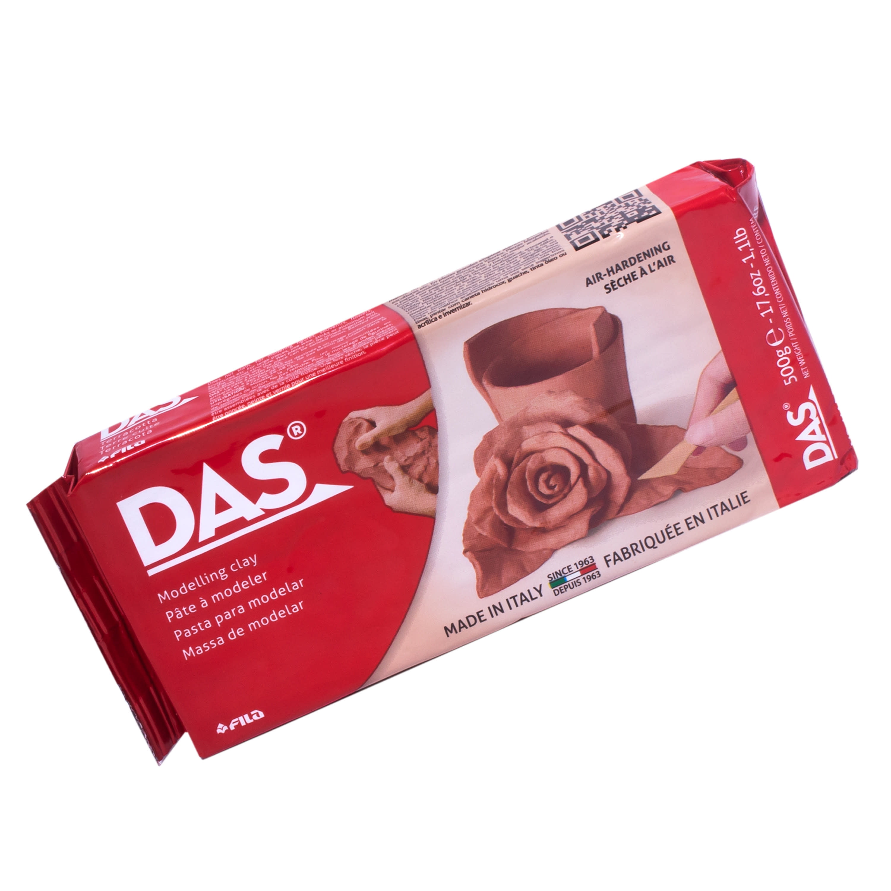 DAS Modelling Clay 500gr. terracotta - Air Drying Scenery Sculpture Terrain - Image 2