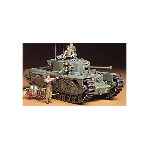 Tamiya 1/35 scale WW2 British Churchill VII tank model kit - Image 7