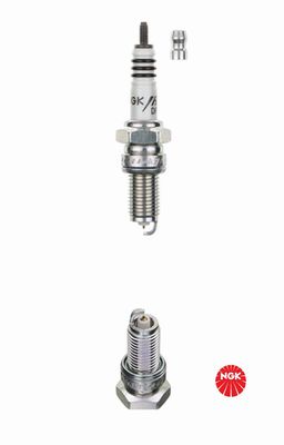 NGK (DPR8EIX-9) Iridium Spark Plug For Honda 1988 CBR600 FJ - Image 6