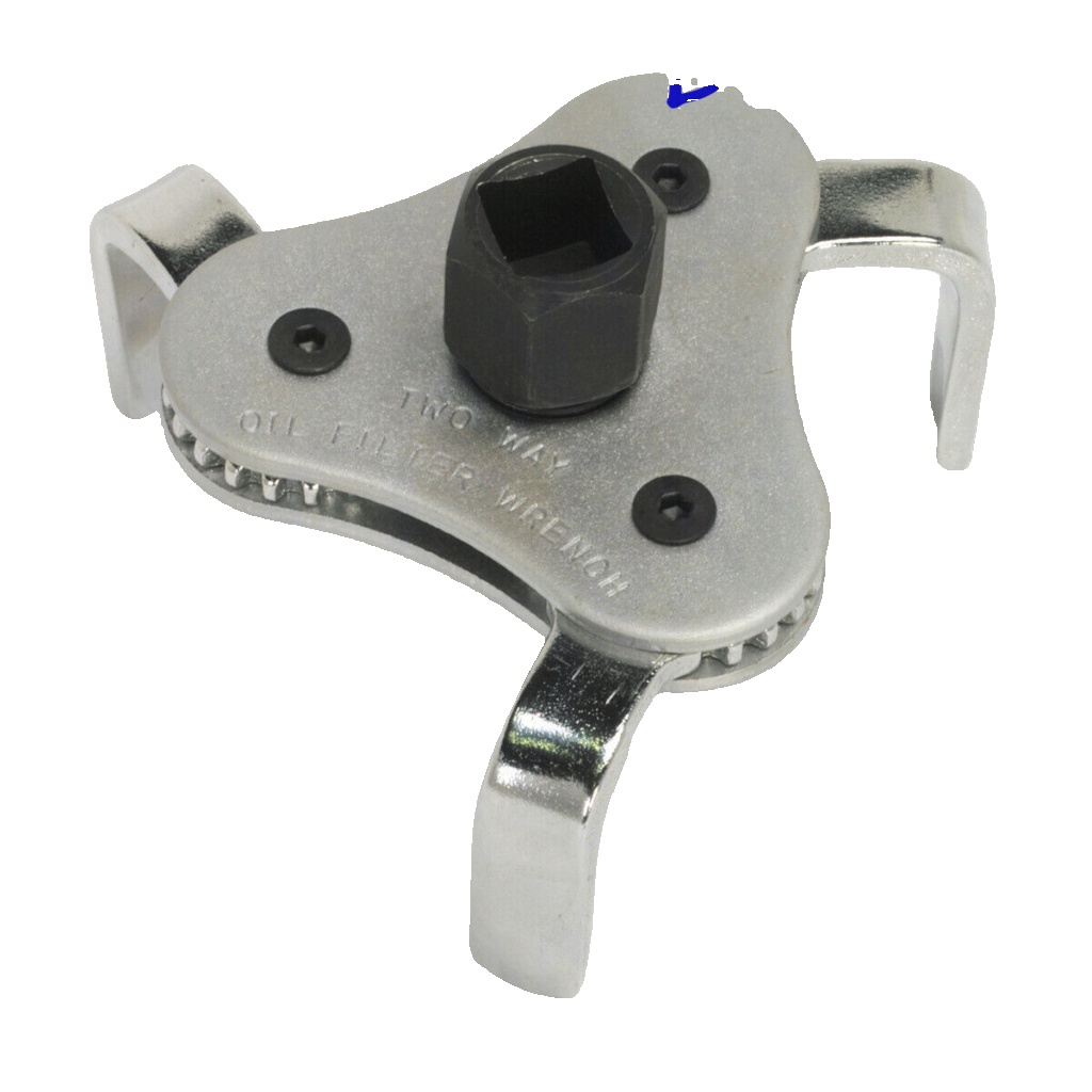 Sealey AK642 Oil Filter Claw Wrench 3/8"" & 1/2""Sq Drive 63-103mm Capacity