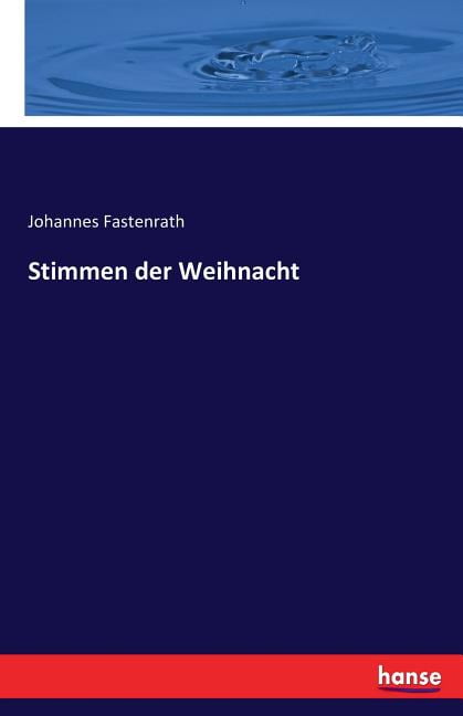 Fastenrath - Stimmen der Weihnacht - New paperback or softback - X555z