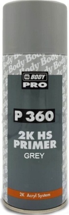 HB Body P360 2K HS Red Primer Acrylic Car Filler Aerosol Anticorrosive 400ml
