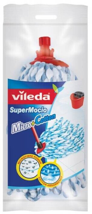 Vileda Vil139110 Supermocio Micro & Cotton Mop Refill - Image 8