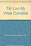 Livy Ab Urbe Condita Books I-V