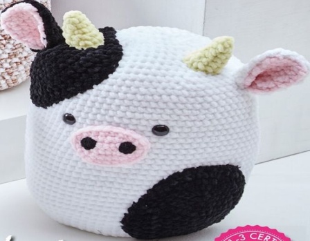 King Cole Knitting Pattern 9177 Amigurumi Crochet Squishy Sheep Horse Cow Chick