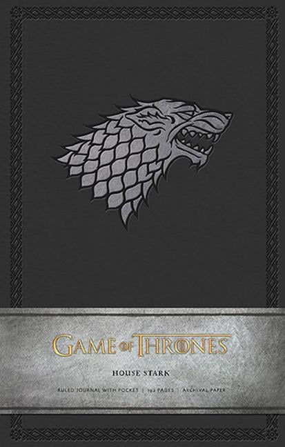 Game of Thrones: House Stark Hardcover Ruled Journal by . HBO - 9781608873685