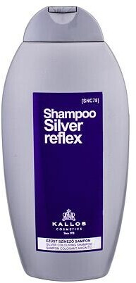 KALLOS Silver Reflex Hair Mask 1000ml Silver + Shampoo Silver Reflex 350 ml