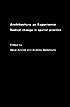 Architecture as Experience - 9780415301589