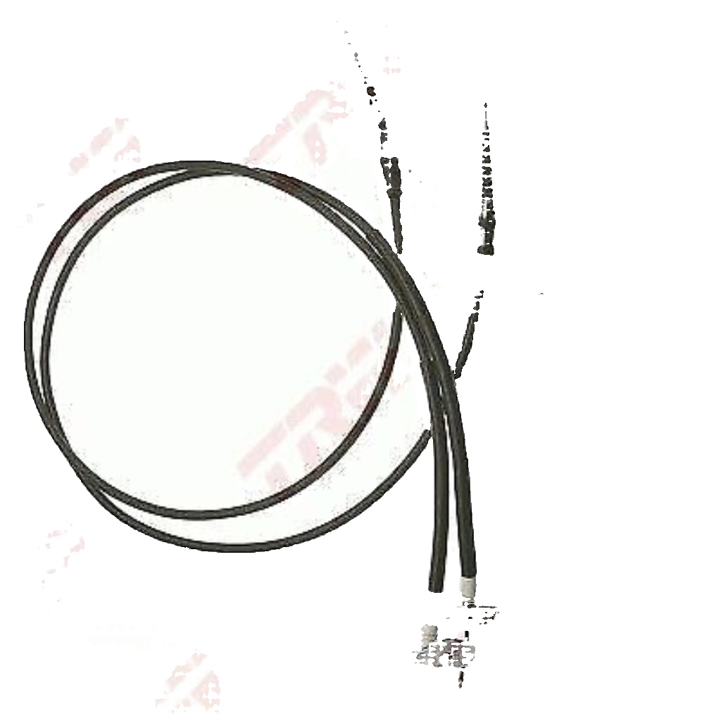 Left Rear TRW-OE GCH3026 Cable Pull, parking brake for FORD