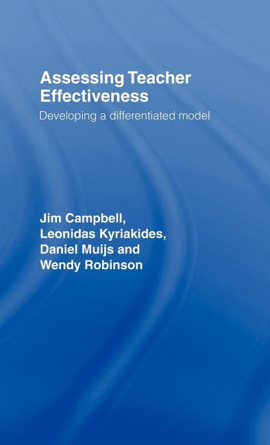 Assessing Teacher Effectiveness - 9780415304788