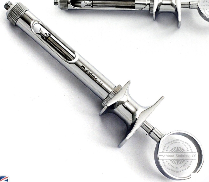 Surgical Aspirating Syringes 2.2ml / Dental Cartridge Aspirating Syringes
