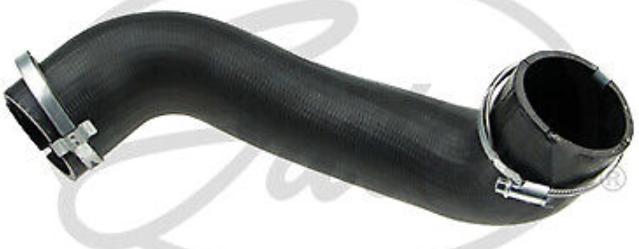 Air duct pipe AEM (Ethylene Acrylate Rubber) 09-0877 GATES for JAGUAR XF I