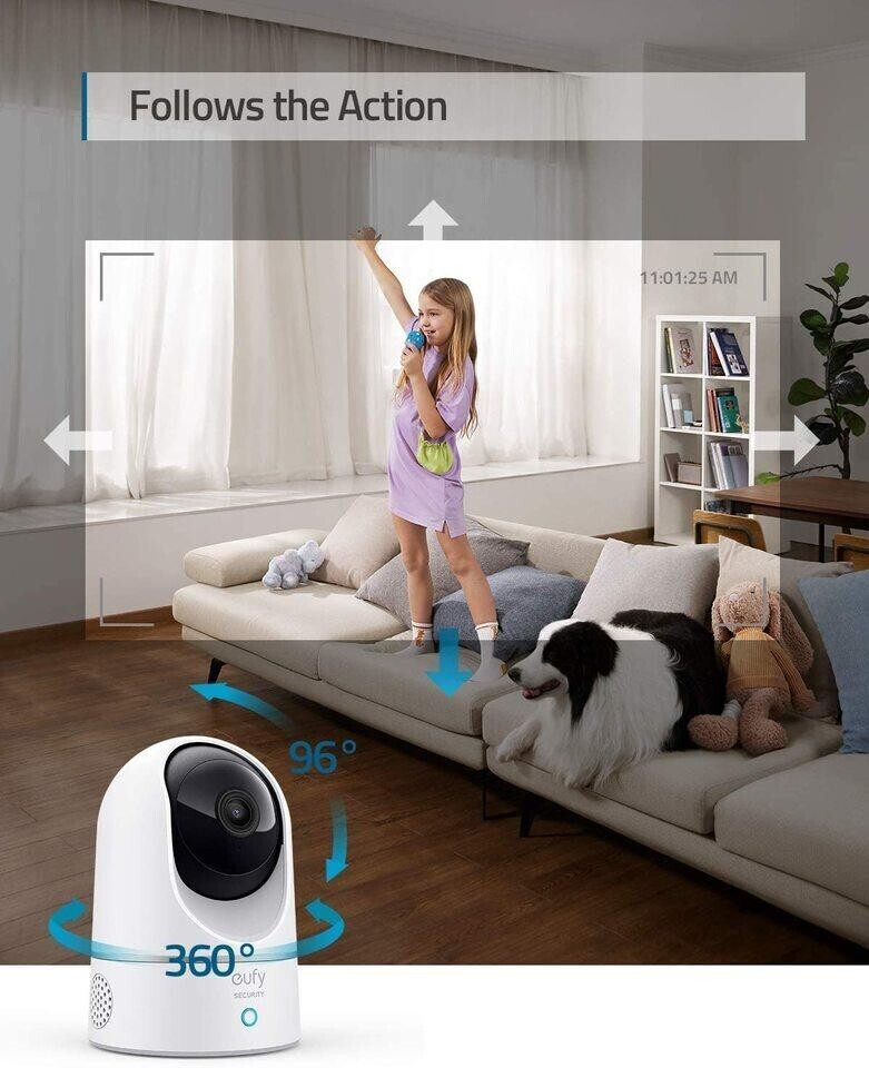Anker ^Eufy Security Indoor Cam 2K Pantilt