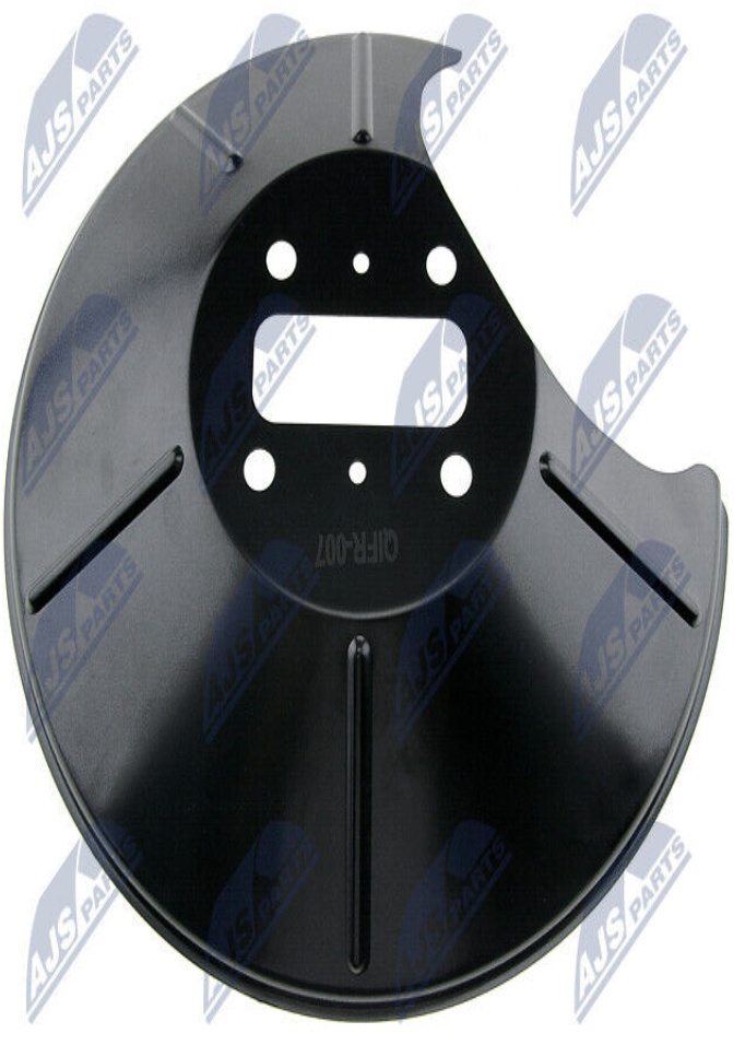Brake disc cover Front Axle Right Zinc-coated HTO-FR-007 NTY for FORD FOCUS I