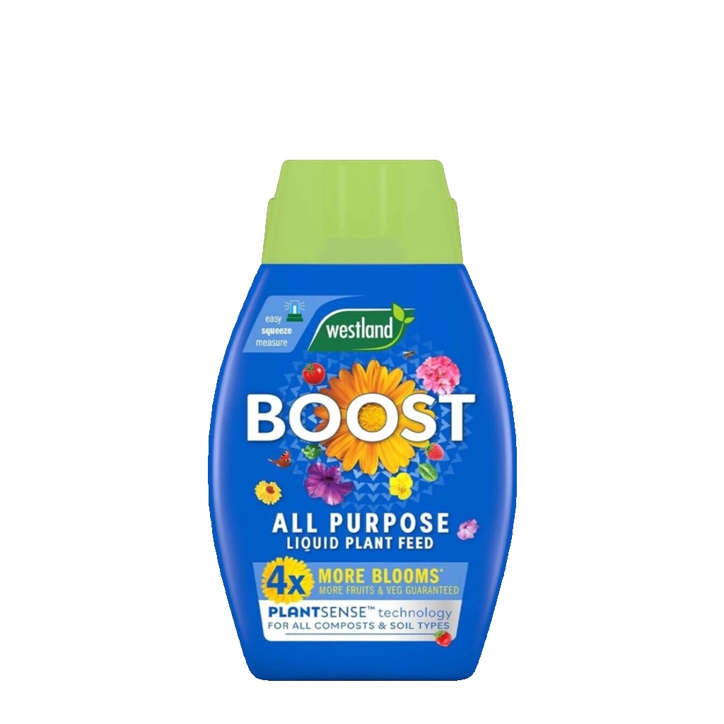 Westland Boost All-Purpose Liquid Plant Feed 1L - Thriving Plants!