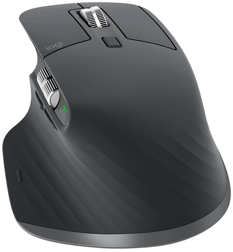 New Logitech Mx Master For Business Mouse Rf Wireless+Bluetooth Laser 4000 Dpi 910-006199 Size 3