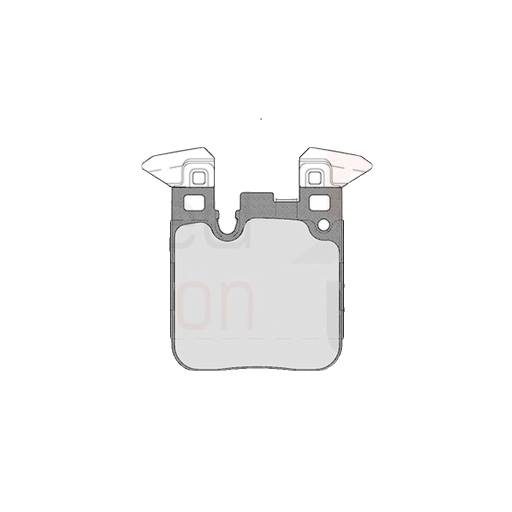 Brake Pads Set Rear ADB06108 Allied Nippon 34212284989 34216855474 34216876422
