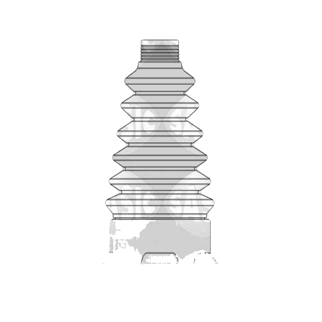 Transmission End SASIC 1906033 Bellow Set, drive shaft for AUDI,SEAT,SKODA,VW