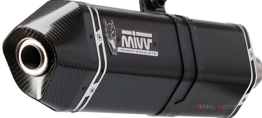 Mivv Exhaust Muffler Speed Edge Black Inox kat HONDA CBR 1000 RR 2017 > 2019