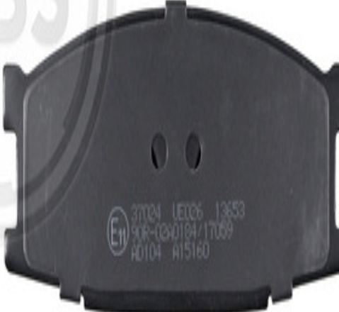 37024 A.B.S. Brake Pad Set, disc brake