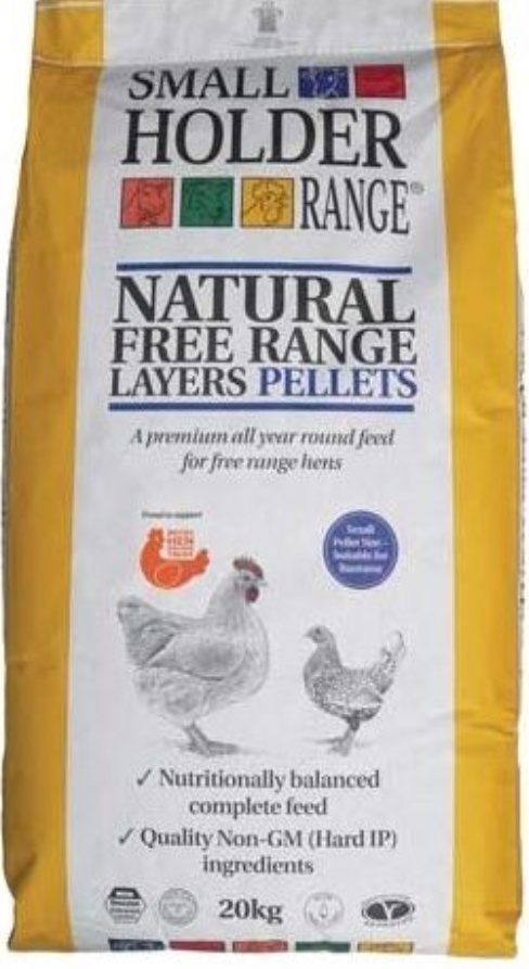 20KG ALLEN & PAGE LAYERS PELLETS SMALL HOLDER NATURAL FREE RANGE CHICKEN POULTRY