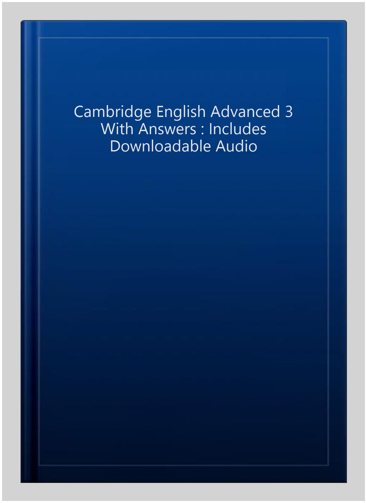 Cambridge English Advanced 3 Student's Book with Answers with Audio