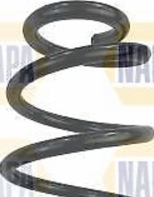 Suspension Spring Rear 380mm Length 131mm Ø Fits Citroën Peugeot NAPA NCS1701