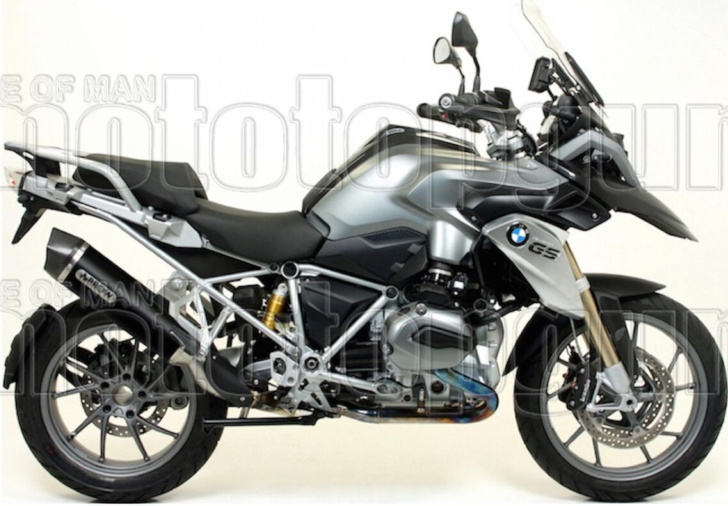 Exhaust Arrow M R. Tech AKN Alu B Bmw R 1200 Gs Adventure 2013 > 2018